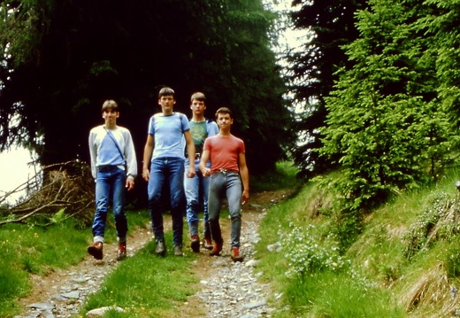 1984-Sommerlager Gruppe Wildsau in Gmund4